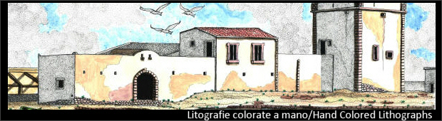 Litografie colarate a mano